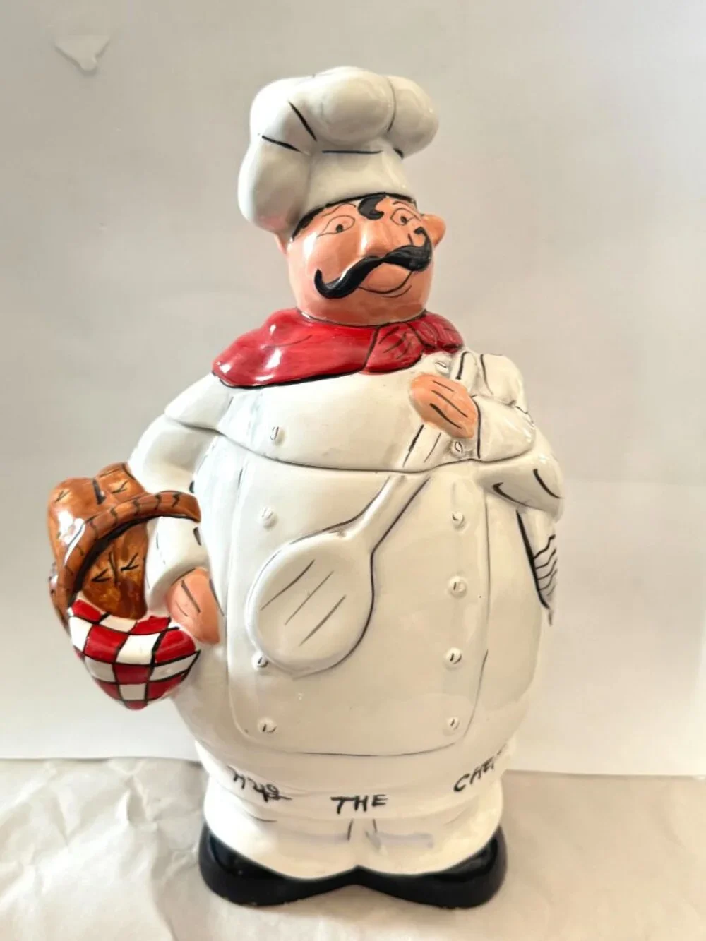 Vintage Jay Imports Company Chef Cookie Jar